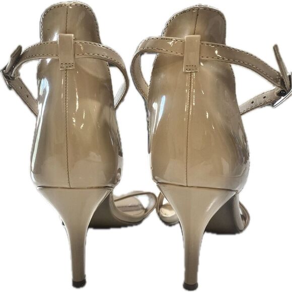 Cato Ankle Strap Stiletto Heal Beige/Nude Women's Size 9 M - Picture 13 of 15